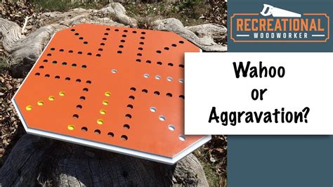 How To Make A Wahoo Aggravation Board Game Tutorial Youtube
