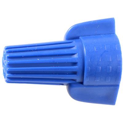 They come in a wide variety of sizes and types. WIRE NUT CONNECTORS 14 - 6 GA BLUE