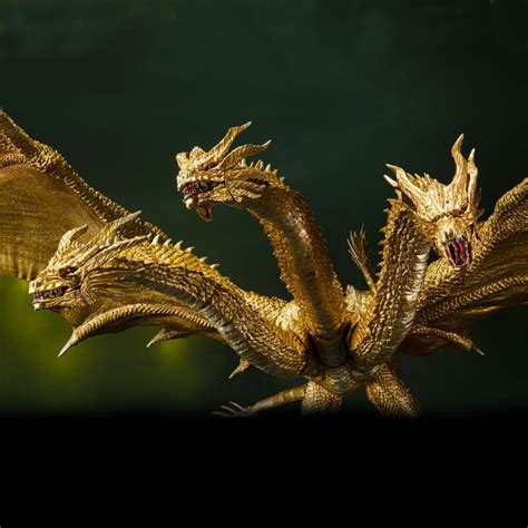 Godzilla King Ghidorah Special Color 2019 Shmonsterarts Bandai