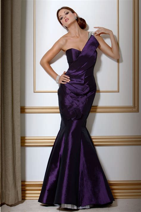 Evening Gown Purple Dress Dresses Evening Dresses