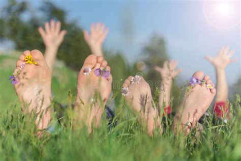 Integration With Nature Holiday And Peaceful Times Stock Image Image