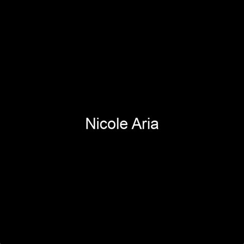 Fame Nicole Aria Net Worth And Salary Income Estimation May 2024 People Ai