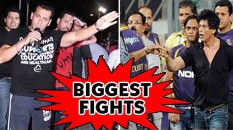Salman Khan S Biggest Fights In Bollywood Uncut Videos Youtube