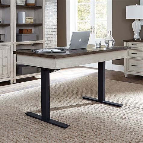 Allsteel in office desks & tables. Caraway 60 Inch Adjustable Lift Desk Aspenhome | Furniture ...