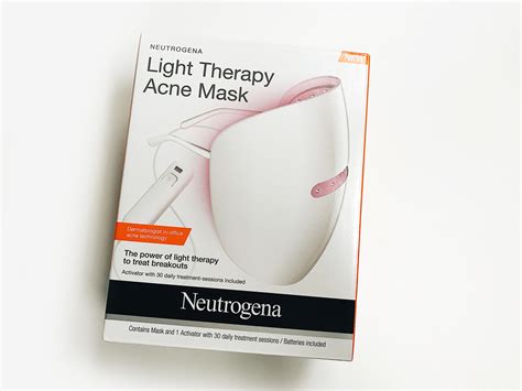 The Neutrogena Light Therapy Acne Mask Is Currently The Only At Home