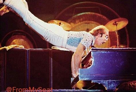 Elton John 1974 Famous Handstand Elton John Elton John Costume