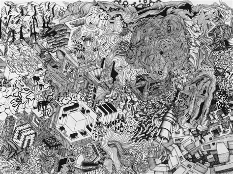 Massive, Ultra-Detailed Drawing Collab : wimmelbilder