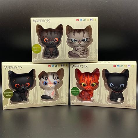 Available Now Warrior Cats Series 3 Mini Figures Including Scourge