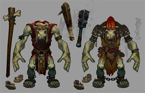 Artstation Warhammer 40000 Orks Ted Beargeon Orc Armor Character