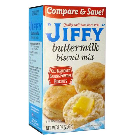 Jiffy Buttermilk Biscuit Mix | Biscuit mix, Buttermilk biscuits, Buttermilk