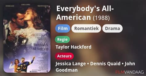 Everybodys All American Film 1988 Filmvandaagnl