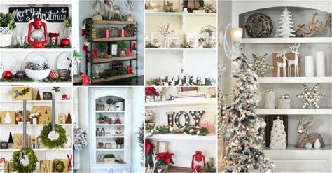 I thought i'd share some pictures from my winter mantel and shelf decorating ideas file to inspire you. You Can't Stop Staring At These Stunning Christmas Shelf ...
