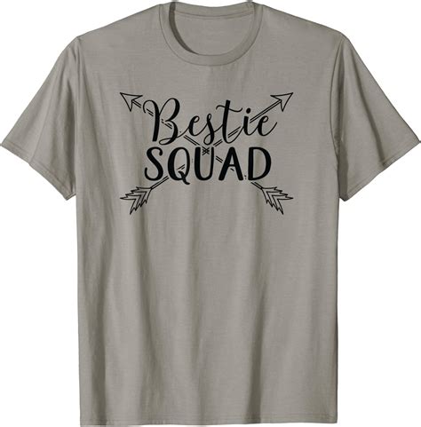 Bestie Squad Friend Best Shirt For Women Matching Cute Two