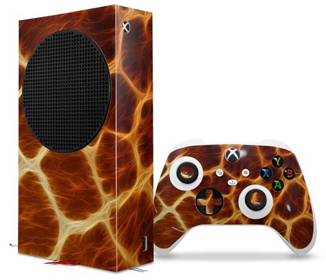 Xbox Series S Console Controller Bundle Skins Fractal Fur Giraffe