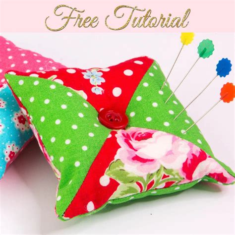 Diy Pin Cushion Cute Pincushion Tutorial Treasurie