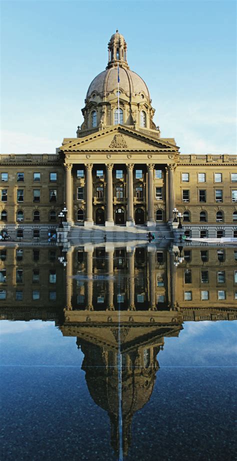 Alberta Legislature Building In Edmonton Editing Luke