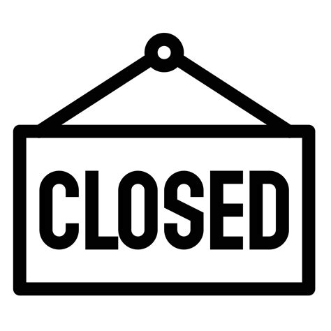 Closed Sign Png Png Image Collection