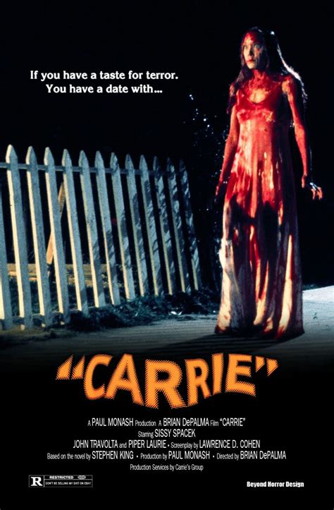 Carrie Horror Movie Original Poster