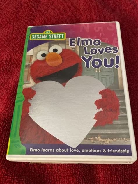 Sesame Street Elmo Loves You Dvd Ebay