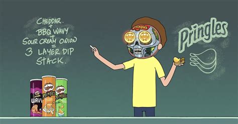 Rick And Summer Get Stuck In A Meta Pringles Ad In The Rick And Morty