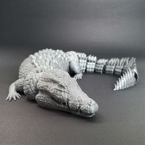 Giant Crocodile Articulated 3d Model 3d Printable Cgtrader