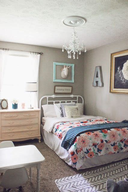 With the right design, small bedrooms can have big style. Ainsley's Room: Update | Toddler bedroom girl, Girl room ...