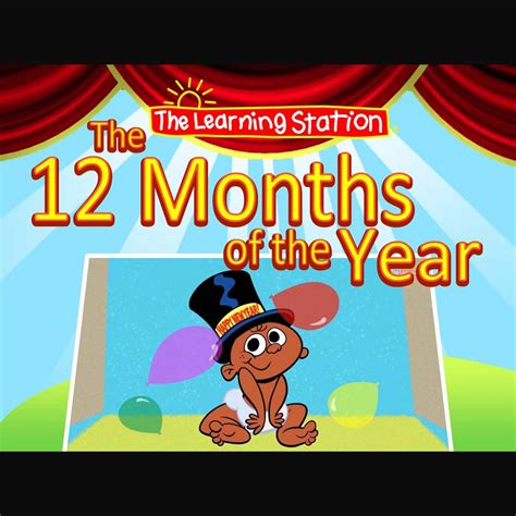 The 12 Months Of The Year Digital Book The Learning Station