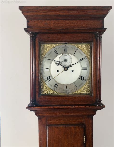 Antiques Atlas Oak Longcase Clock By Lynch Of Newbury As211a084