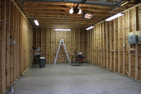 Inside Garage View 16 X 30 Custom Garage Project By Ncs This