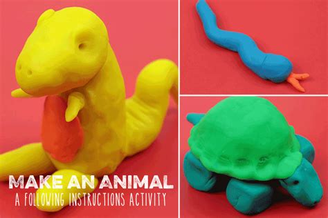 How To Make Animals With Playdough