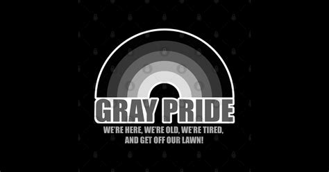 Gray Pride Gray Pride Lgbt Funny T Shirt Teepublic