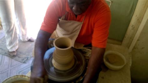 legendary barbadian potter does rare online demo youtube