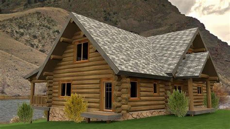 Timberhawk Custom Log Home Design Plan From Caribou Creek Log Home