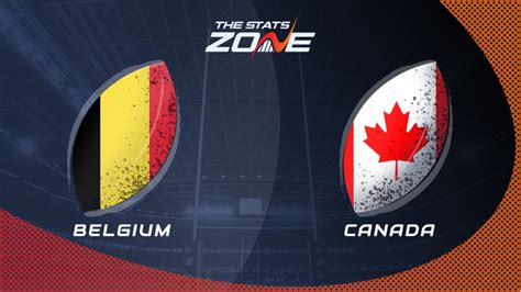 International Tour - Belgium vs Canada Preview & Prediction - The Stats 