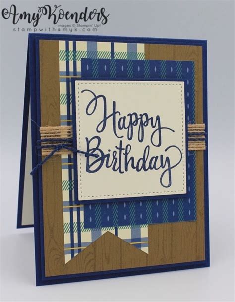 Stampin Up Stylized Birthday For The Inkin Krew Blog Hop Stamp