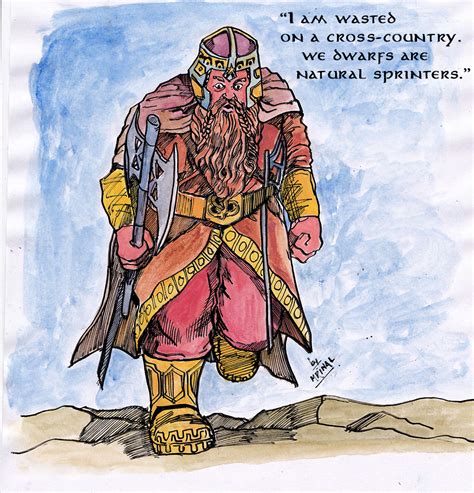 Gimli Son Of Gloin By Mrinal Rai On Deviantart