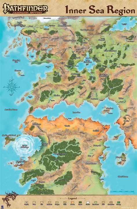 Pathfinder World Map Dungeons And Dragons Rain Shadow Wild Creatures