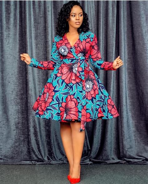 De Aura Designs Drops Fancy And Bold Lifestyle Clothing Ss19 Collection African Print Dress