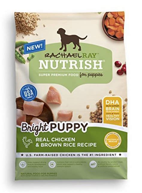 Rachael Ray Nutrish Bright Puppy Natural Dry Dog Food Real Chicken