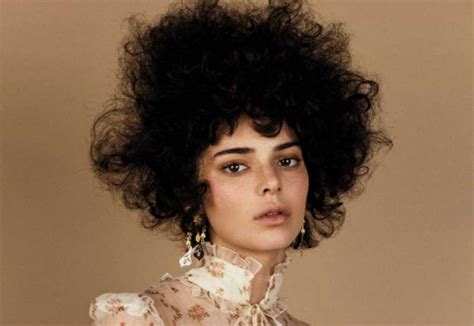 There Goes Vogue Putting Kendall Jenner In An Afro Fashionfiles