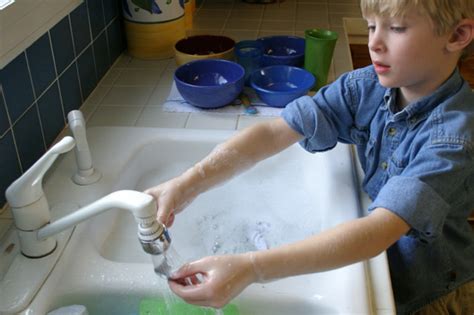 Users rated the toilet cleaner doing young babe! 6 Ways to raise clean kids