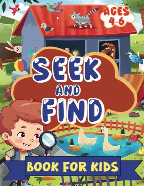 Seek And Find Amazing Animals Activity Book For Kids 4 6 Seek And