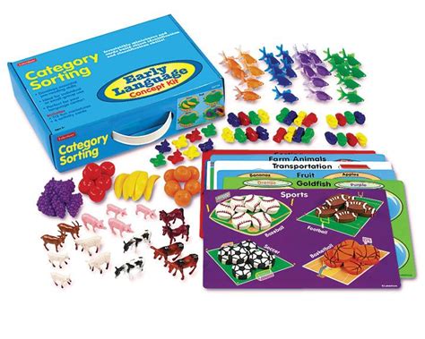 Category Sorting Concept Kit Lakeshore Learning Speech Therapy Games