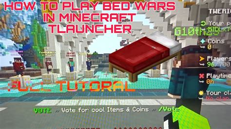 Top 2 Best Bedwars Servers For Minecraft Tlauncher Full Tutorial