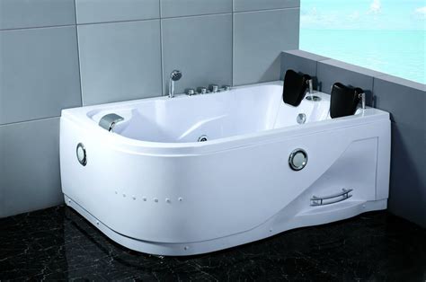 2 Person Indoor Whirlpool Hot Tub Massage Bathtub 052a White Indoor Hot Tub Jetted Bath Tubs