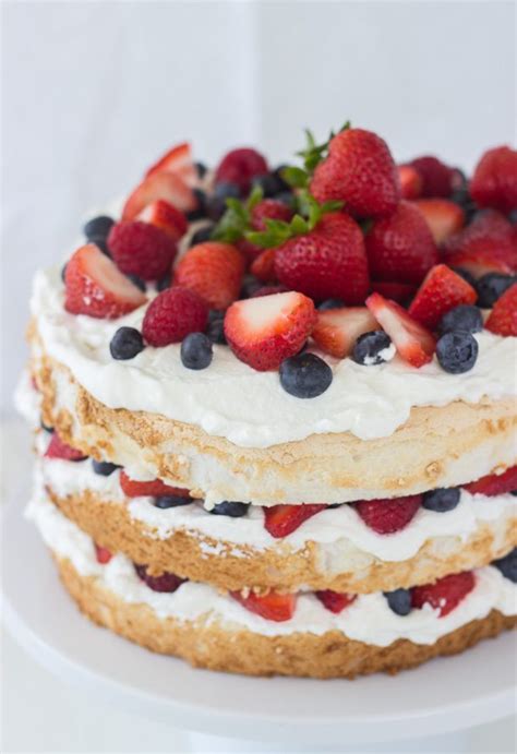 Look into these outstanding angel food cake pan and also allow us understand what you think. 12 Festive Red, White + Blue 4th of July Recipes - The ...