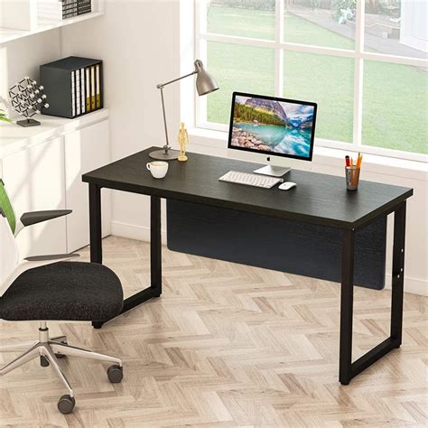 It is capable of handling all your computer needs. Tribesigns Computer Desk, 55 inch Modern Simply Office ...