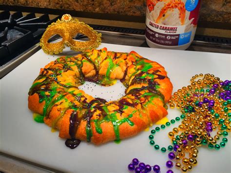 Healthy Dessert Recipe Protein Mardi Gras King Cake Cajunfood4thought