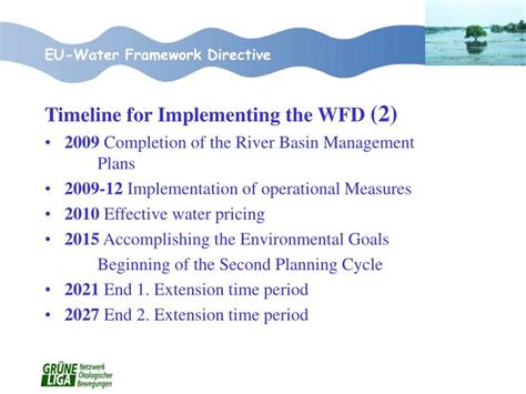 Ppt Water Management Under The Eu Water Framework Directive A