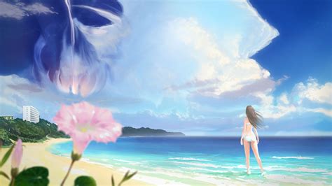 Summer Anime Scenery Wallpaper Anime Wallpaper Hd